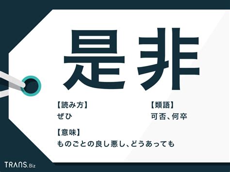 是非|是非（ぜひ）とは？ 意味・読み方・使い方をわかりやすく解説